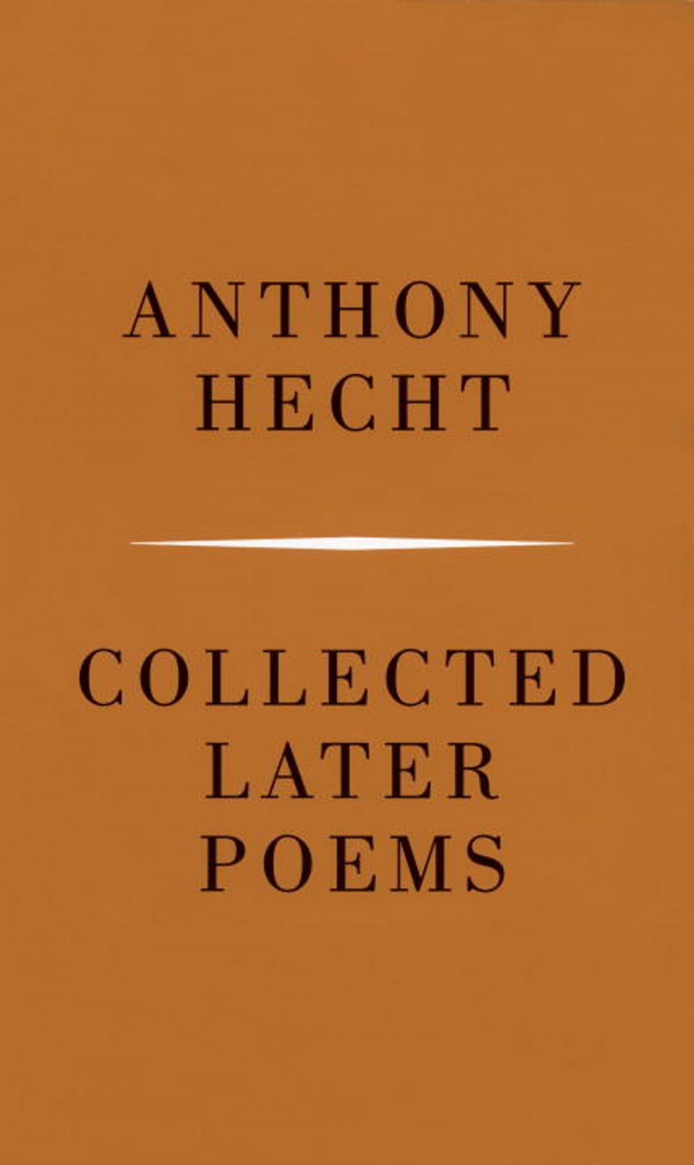 Big bigCover of Collected Later Poems