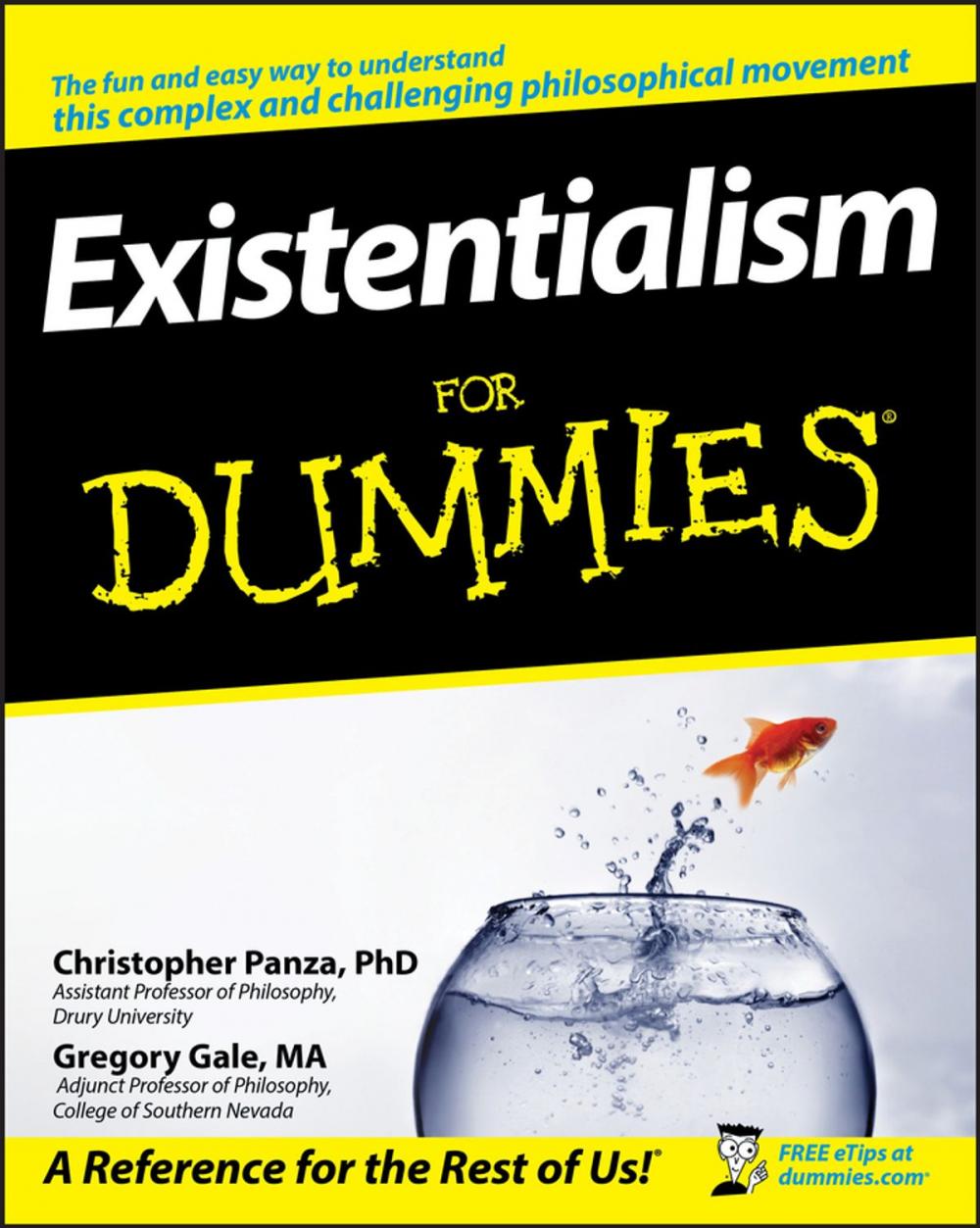 Big bigCover of Existentialism For Dummies