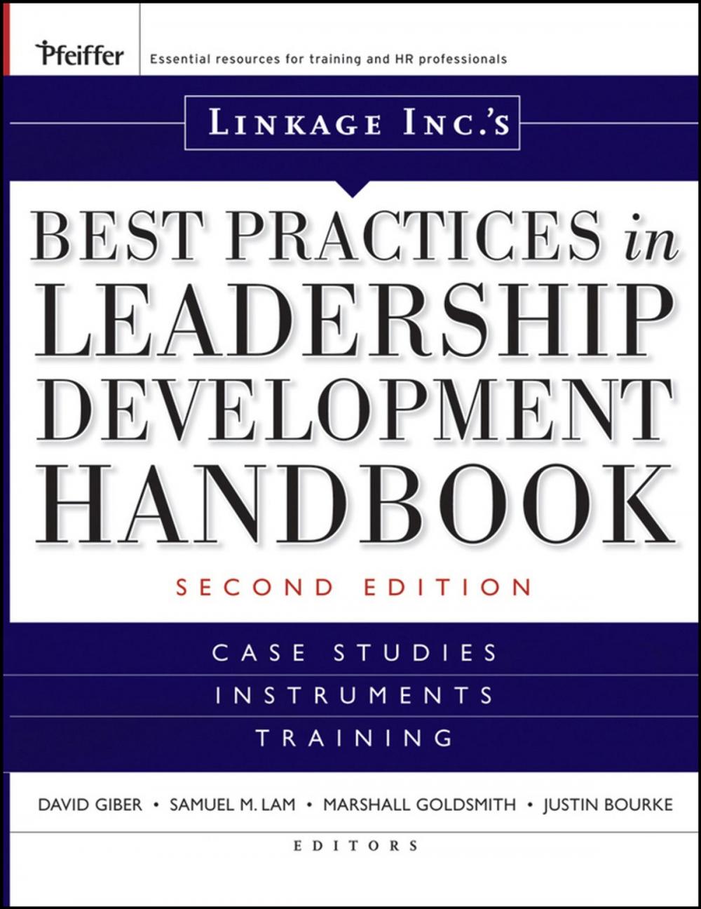 Big bigCover of Linkage Inc's Best Practices in Leadership Development Handbook