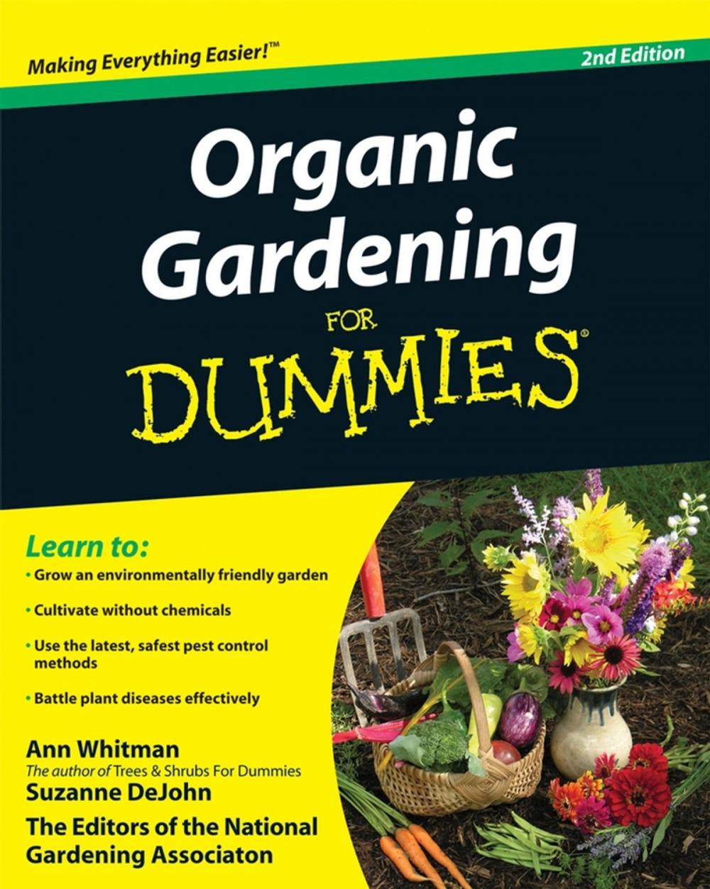 Big bigCover of Organic Gardening For Dummies