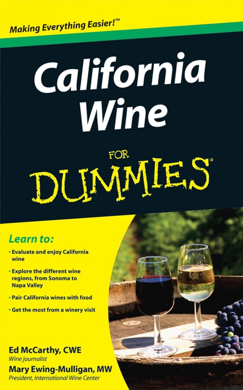 Big bigCover of California Wine For Dummies