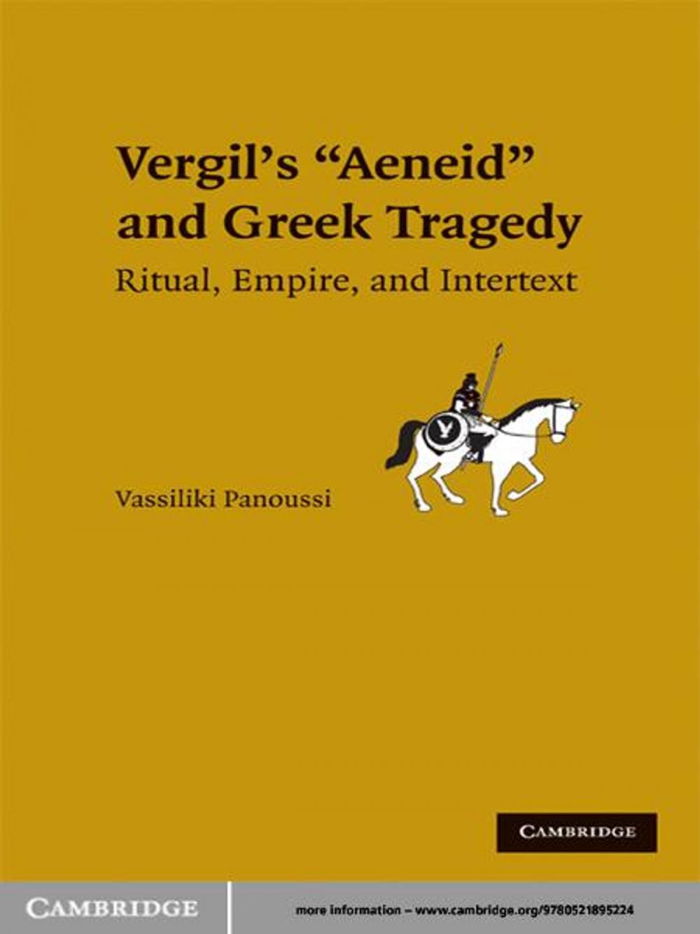 Big bigCover of Vergil's Aeneid and Greek Tragedy