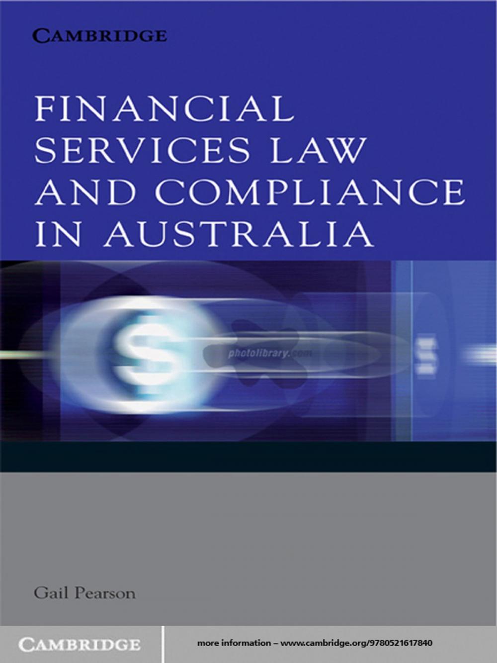 Big bigCover of Financial Services Law and Compliance in Australia