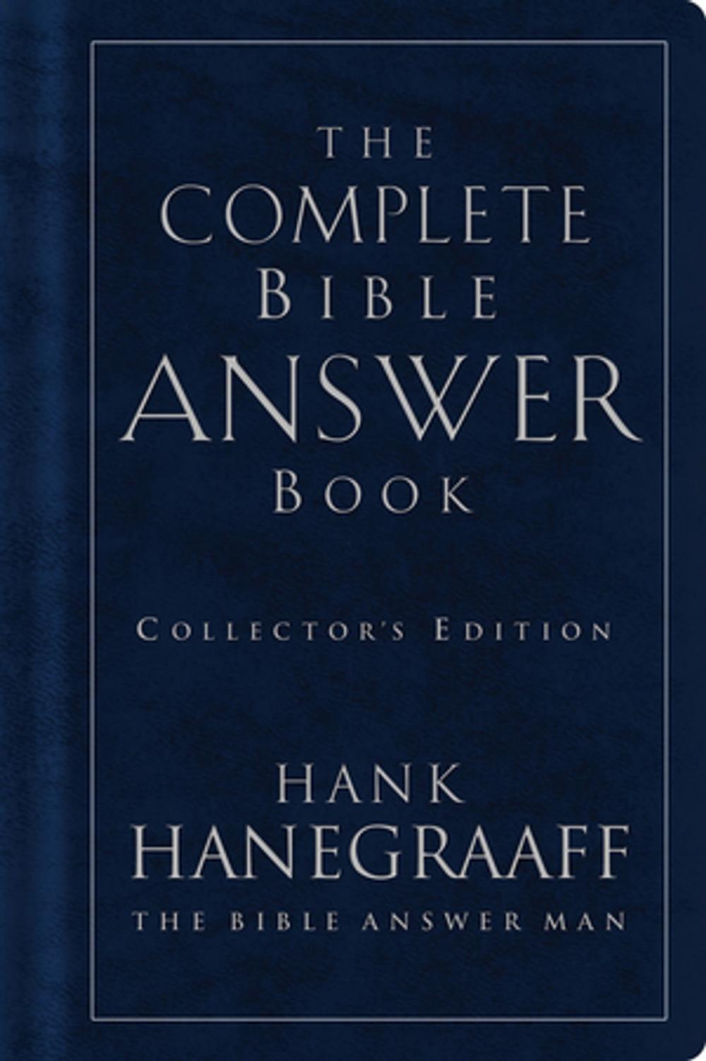 Big bigCover of The Complete Bible Answer Book