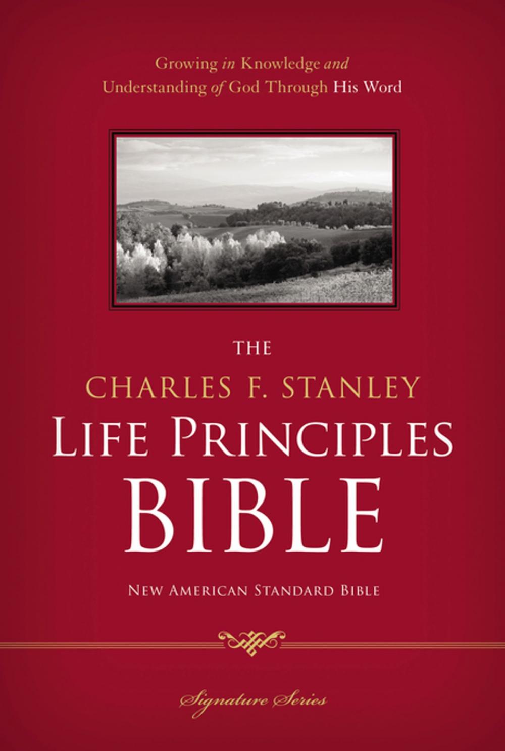 Big bigCover of The Charles F. Stanley Life Principles Bible, NASB