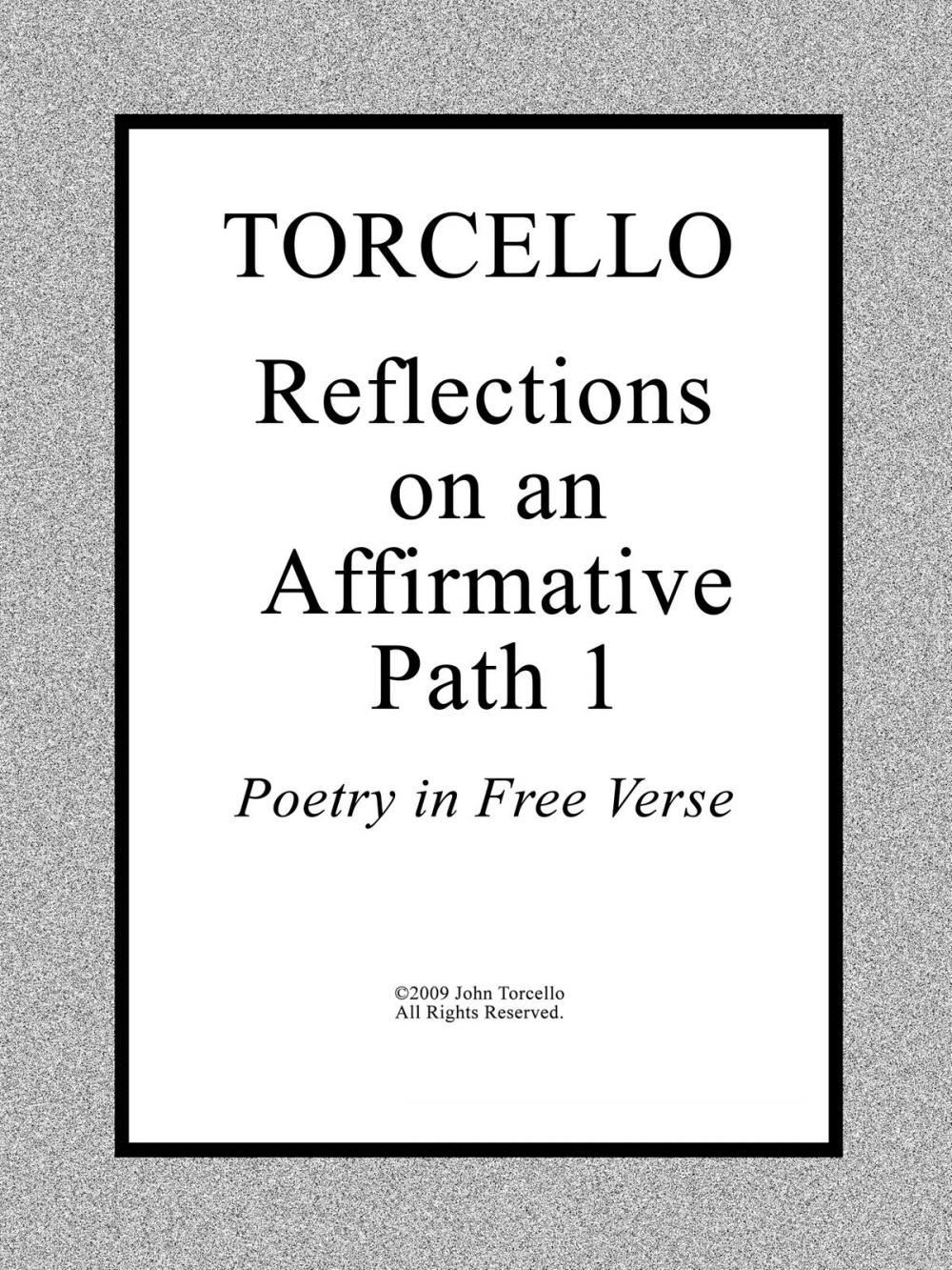 Big bigCover of Torcello: Reflections on an Affirmative Path 1