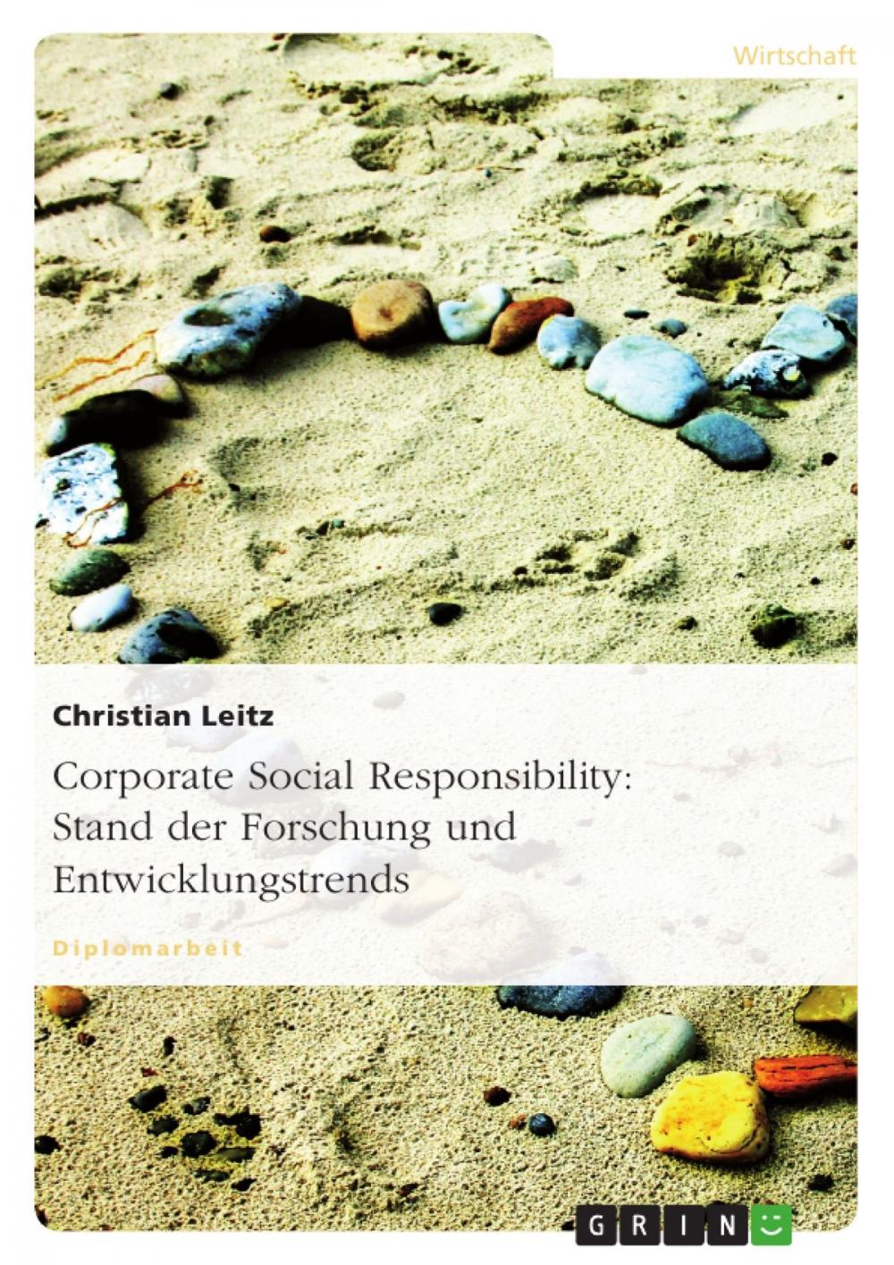 Big bigCover of Corporate Social Responsibility: Stand der Forschung und Entwicklungstrends