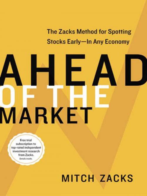 Cover of the book Ahead of the Market by Mitch Zacks, HarperCollins e-books