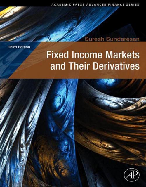 Cover of the book Fixed Income Markets and Their Derivatives by Suresh Sundaresan, Elsevier Science