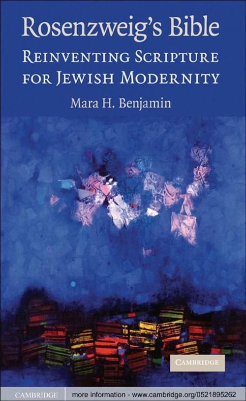 Cover of the book Rosenzweig's Bible by Mara H. Benjamin, PhD, Cambridge University Press