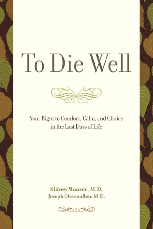 Cover of the book To Die Well by Sidney Wanzer, Joseph Glenmullen, Hachette Books