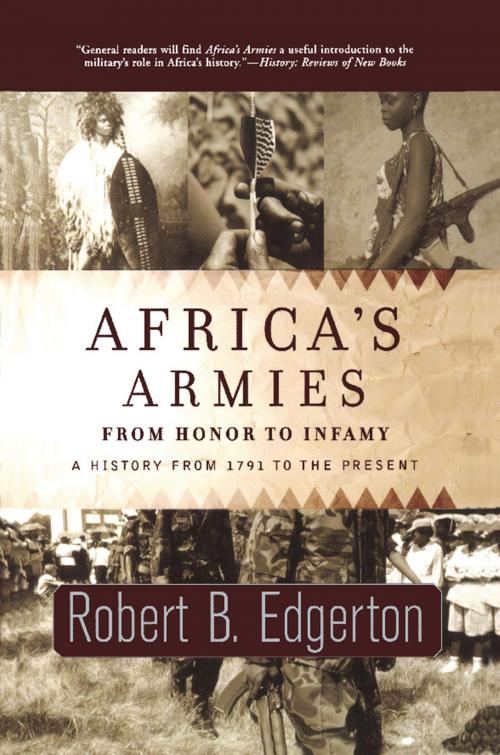 Cover of the book Africa's Armies by Robert Edgerton, Basic Books