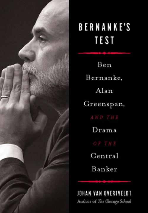 Cover of the book Bernanke's Test by Johan Van Overtveldt, Agate Publishing
