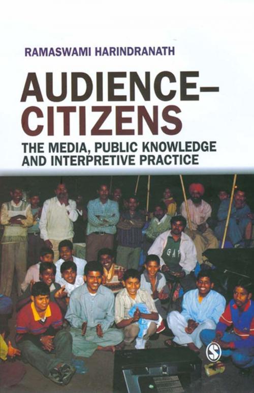 Cover of the book Audience-Citizens by Ramaswami Harindranath, SAGE Publications