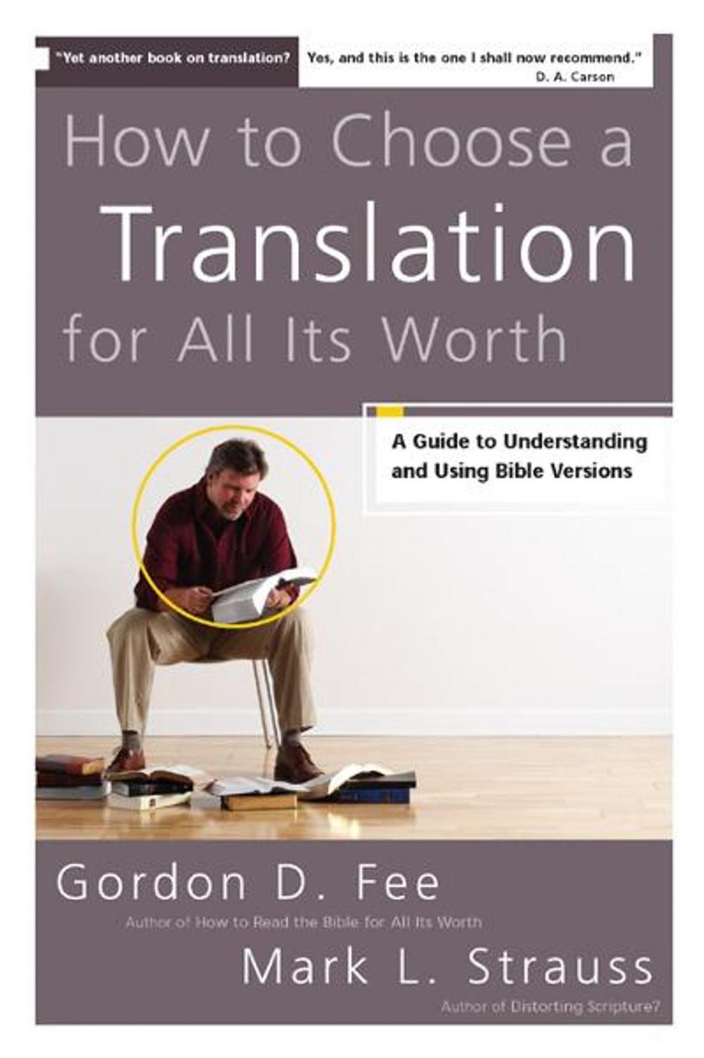 Big bigCover of How to Choose a Translation for All Its Worth