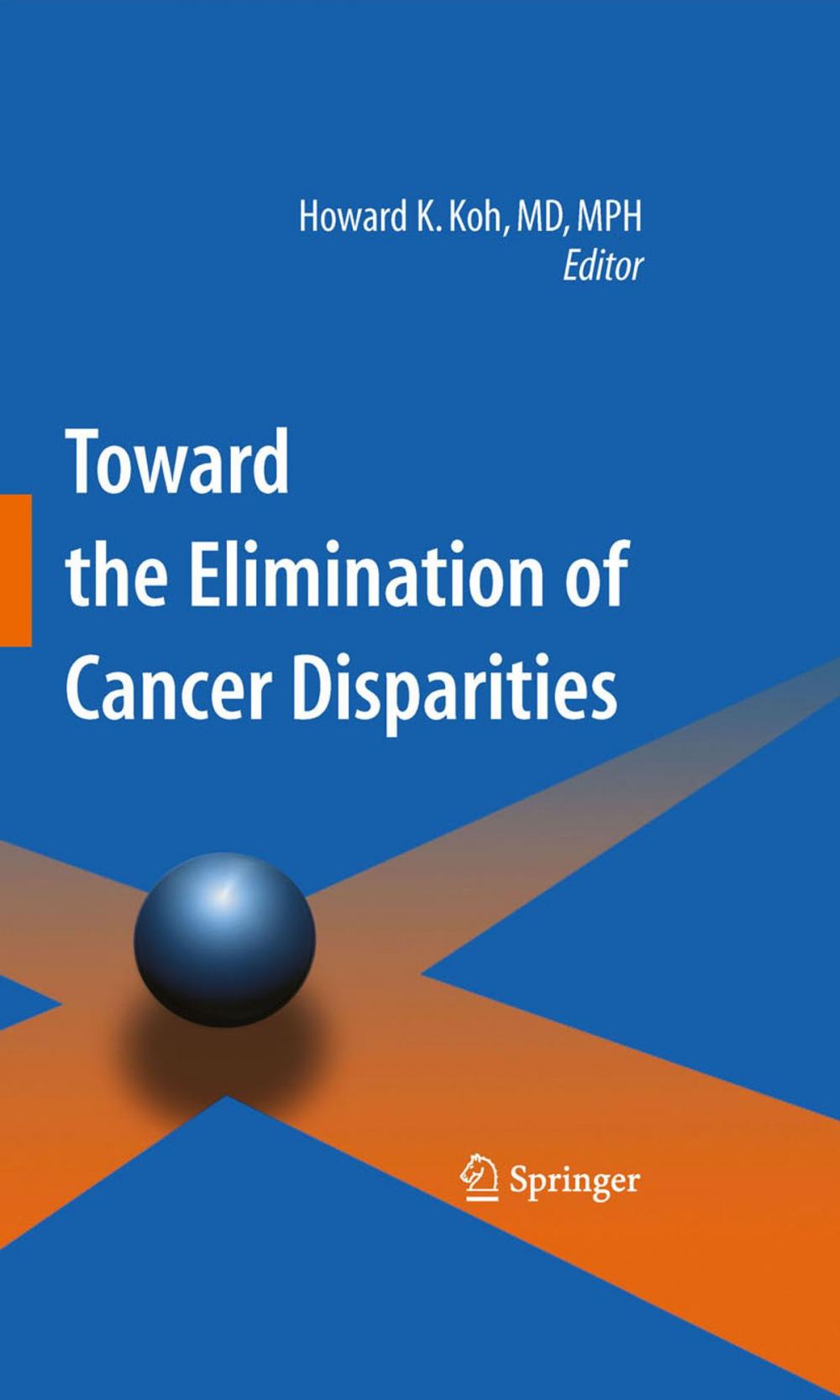 Big bigCover of Toward the Elimination of Cancer Disparities