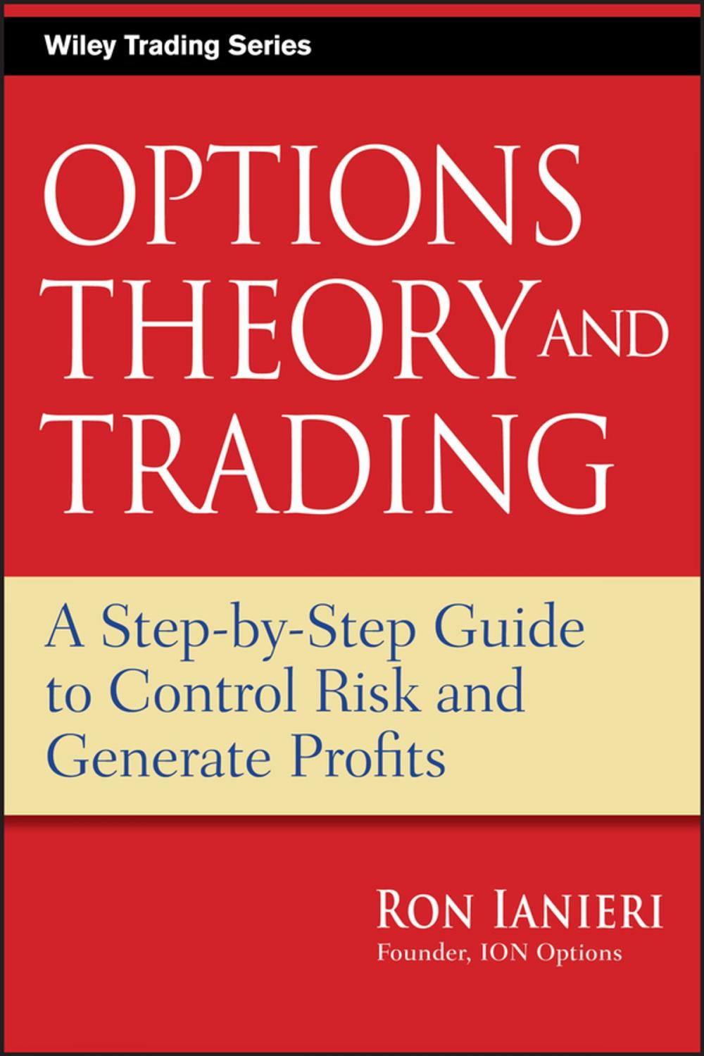 Big bigCover of Options Theory and Trading