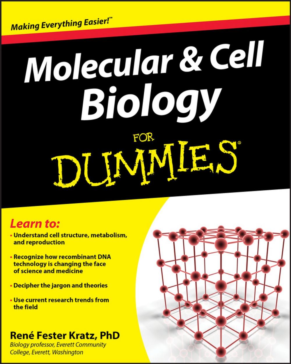 Big bigCover of Molecular and Cell Biology For Dummies