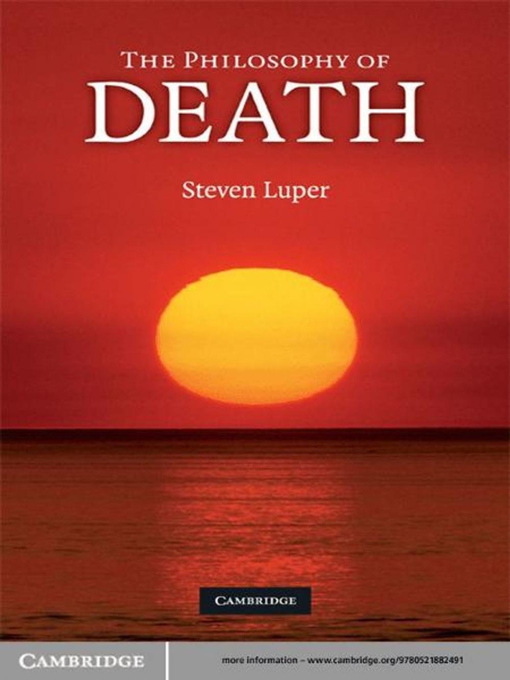 Big bigCover of The Philosophy of Death