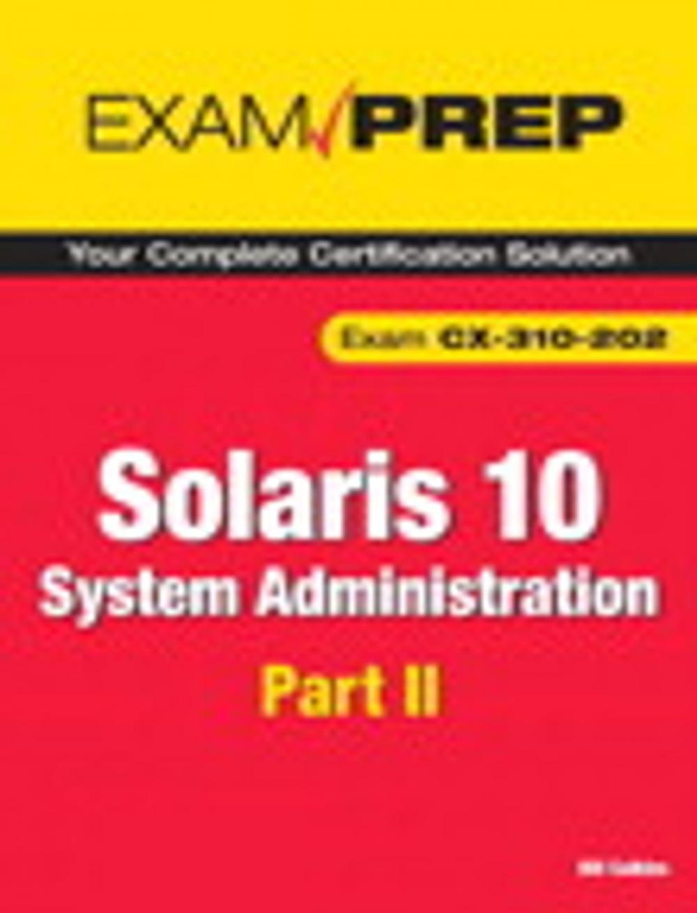 Big bigCover of Solaris 10 System Administration Exam Prep