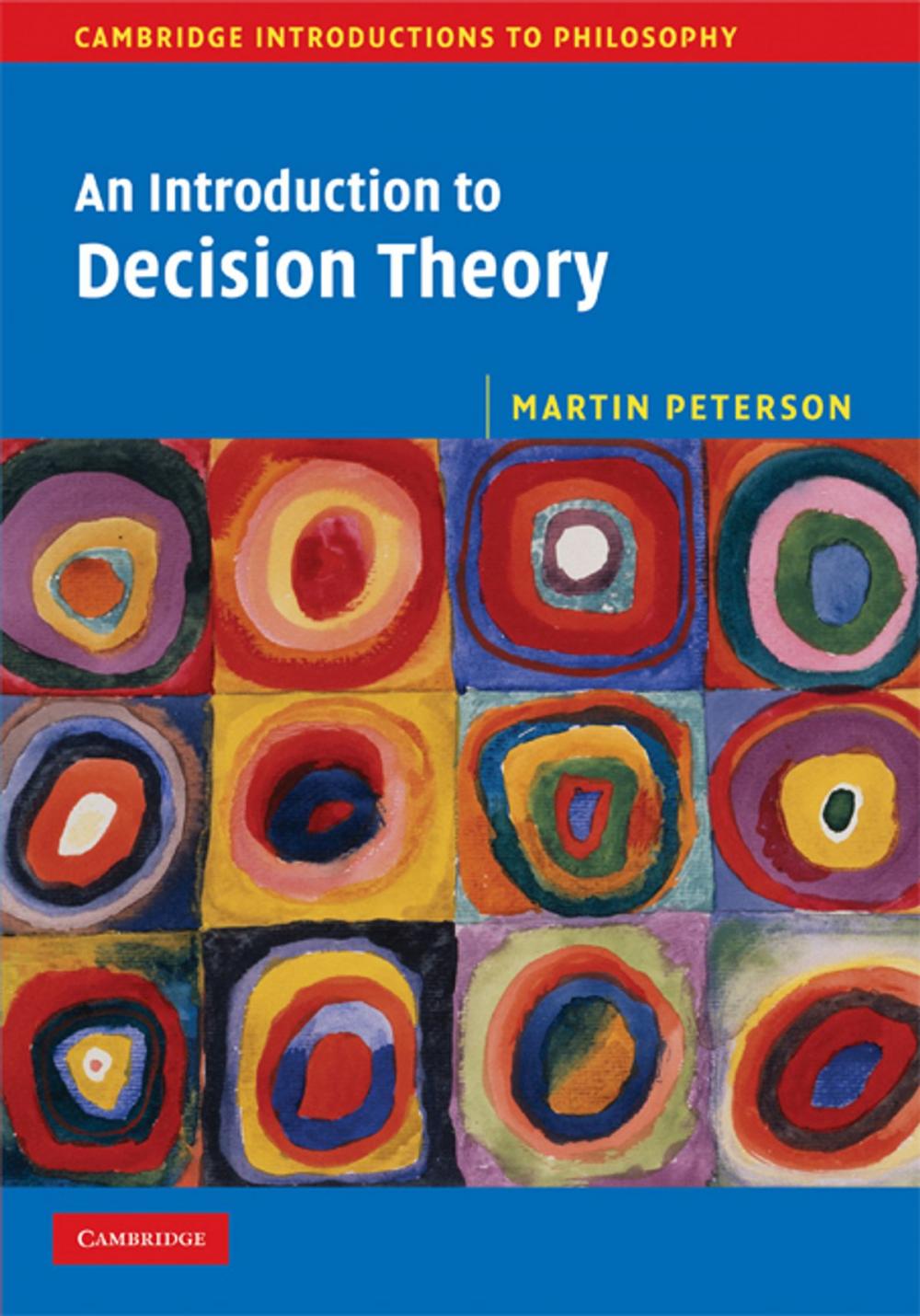 Big bigCover of An Introduction to Decision Theory