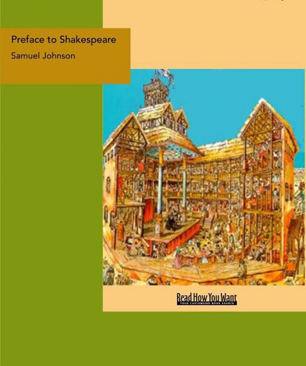 Big bigCover of Preface to Shakespeare