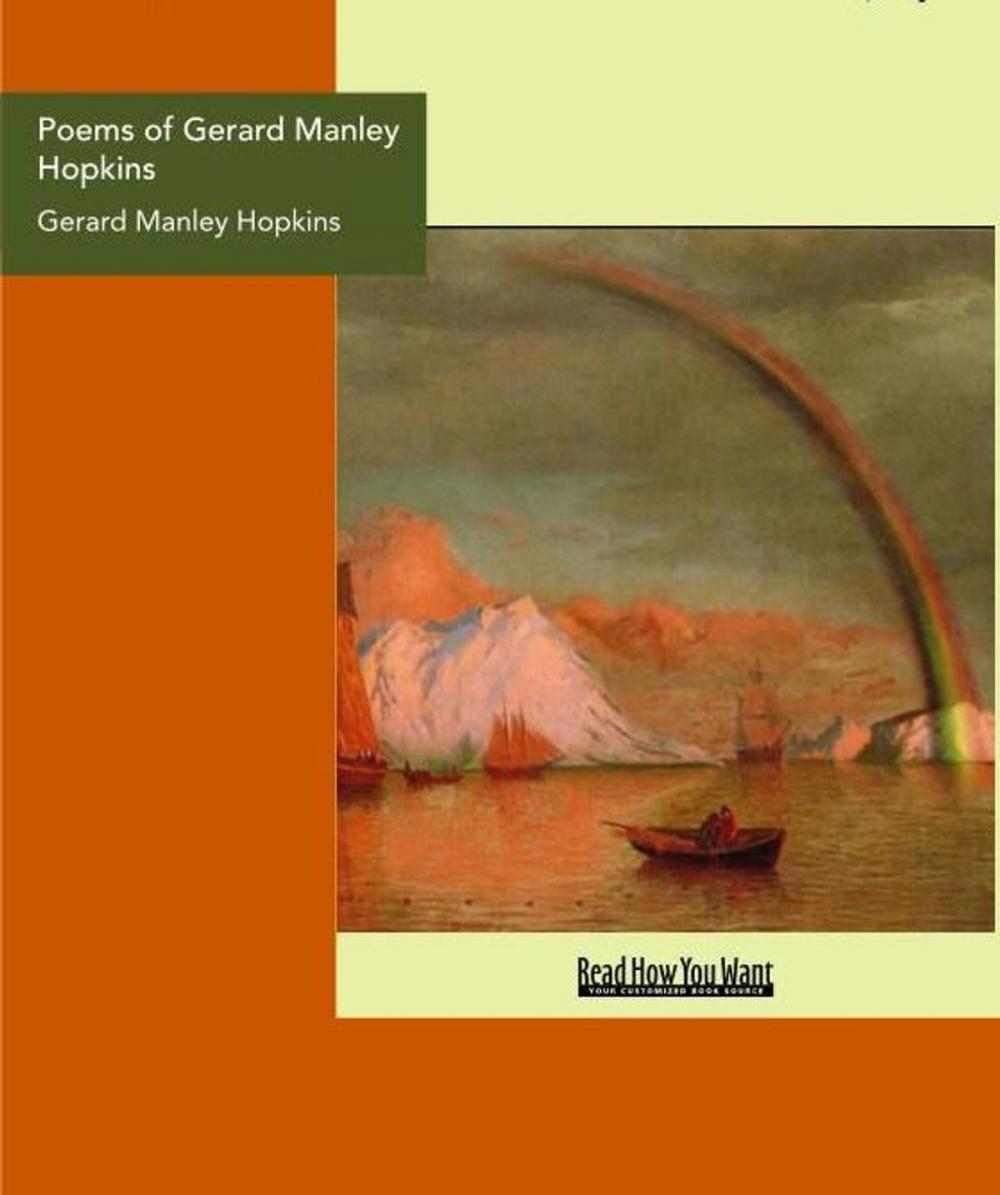 Big bigCover of Poems Of Gerard Manley Hopkins