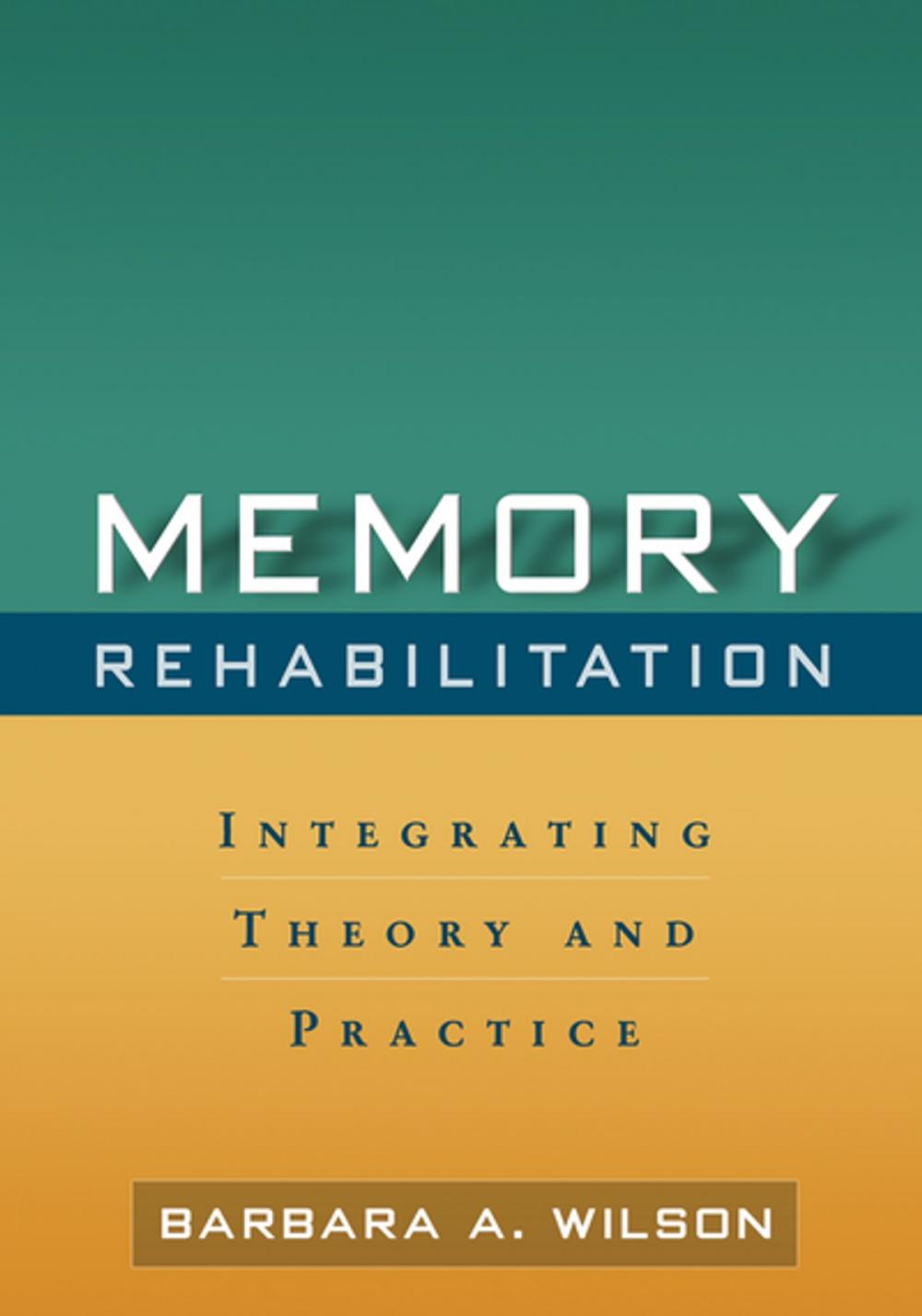 Big bigCover of Memory Rehabilitation