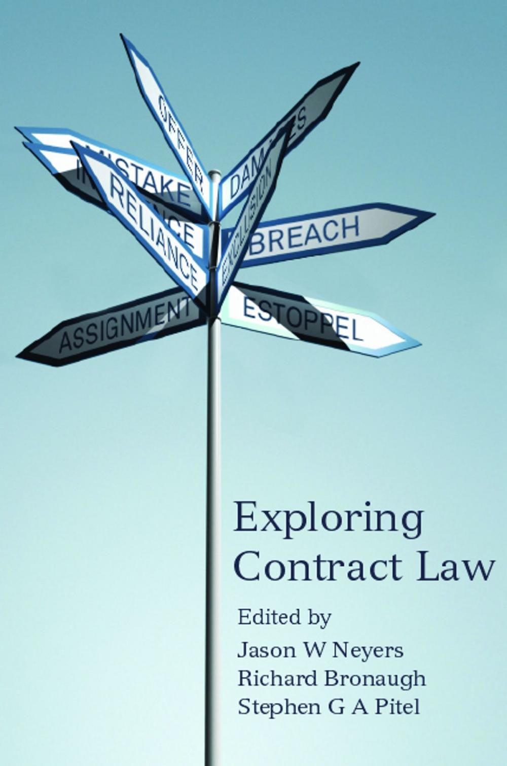 Big bigCover of Exploring Contract Law