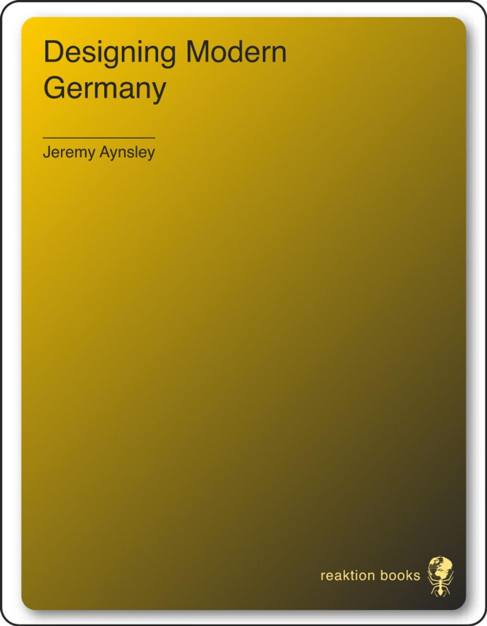 Big bigCover of Designing Modern Germany