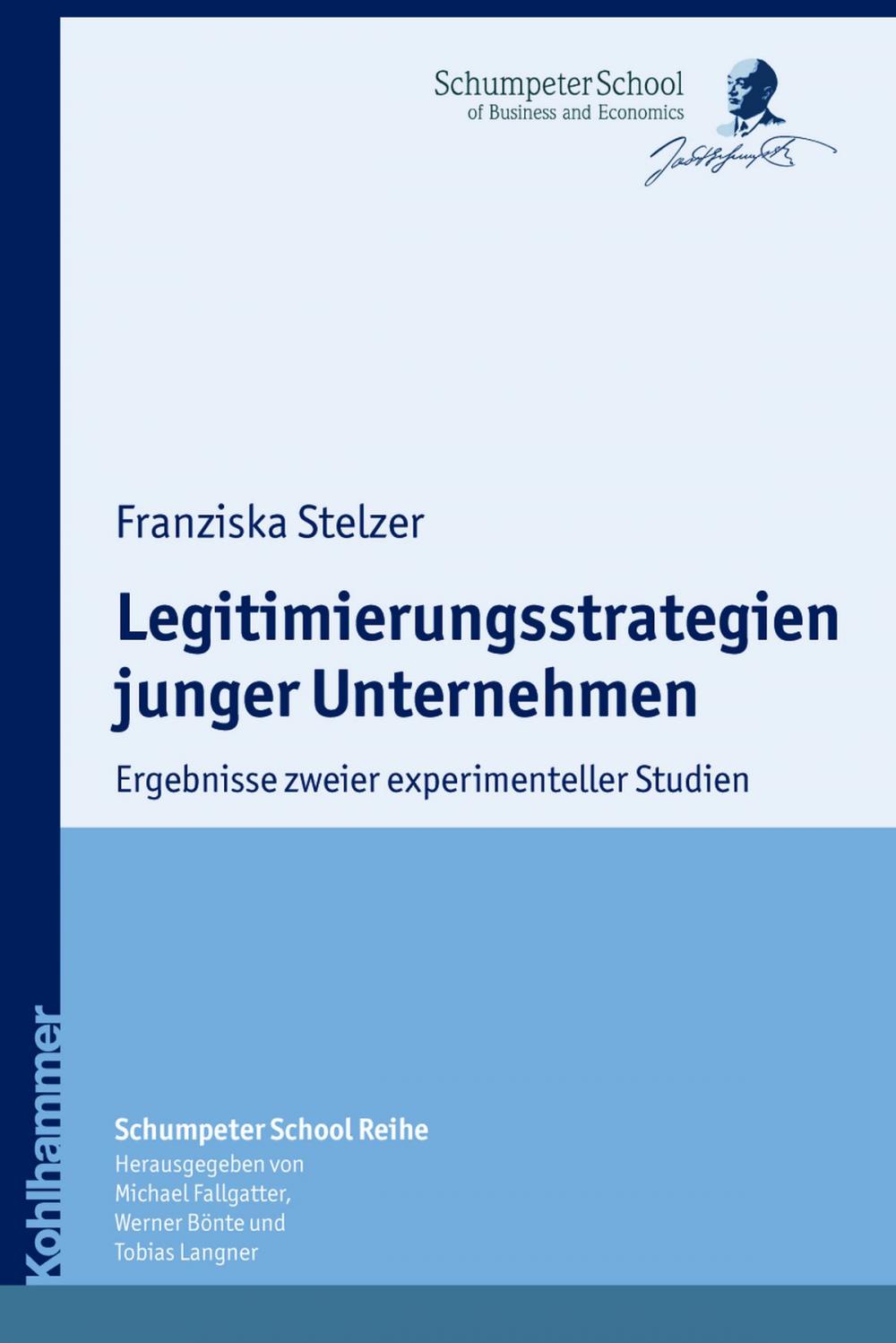 Big bigCover of Legitimierungsstrategien junger Unternehmen