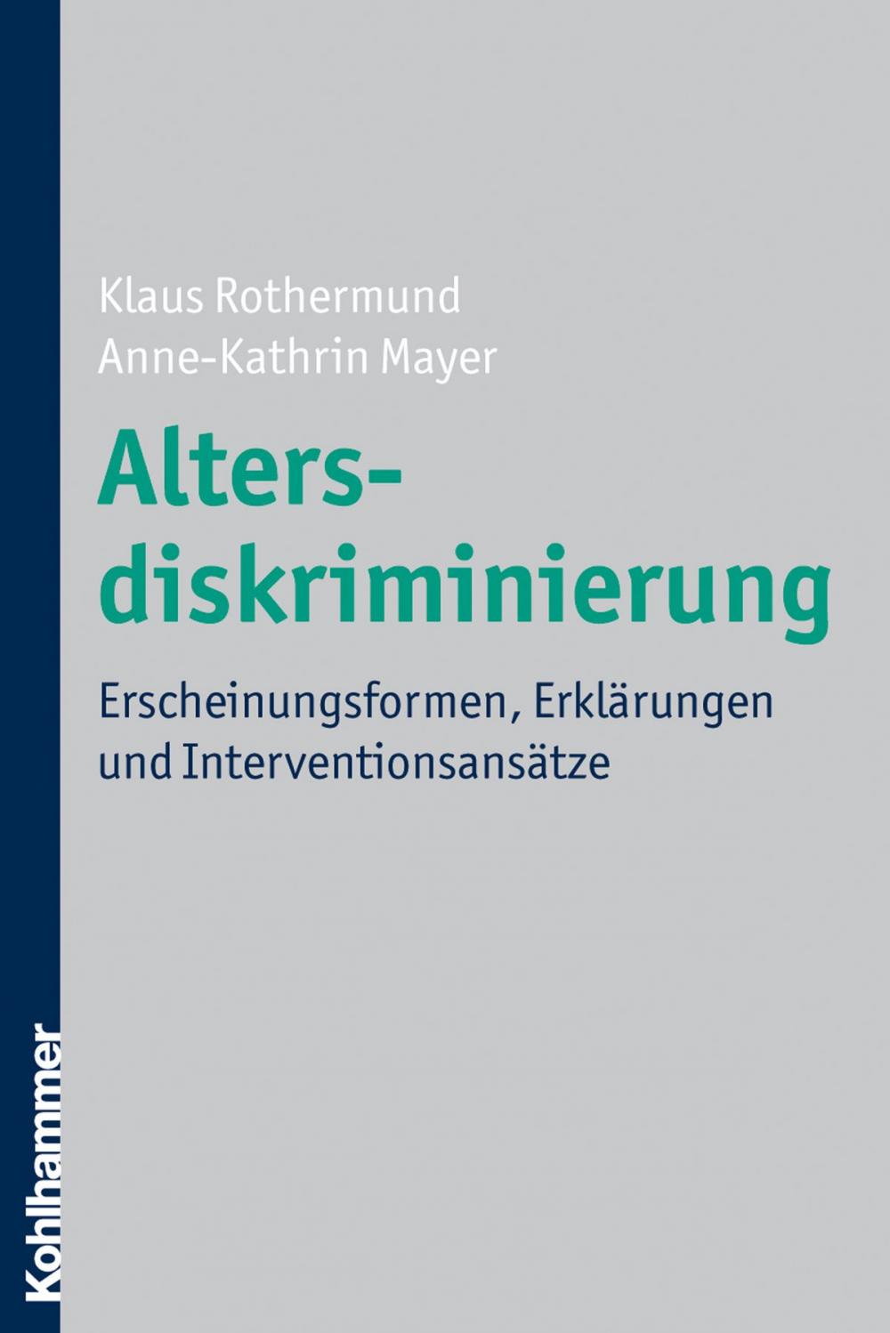 Big bigCover of Altersdiskriminierung