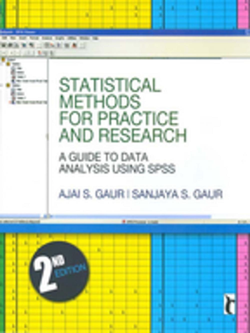 Big bigCover of Statistical Methods for Practice and Research