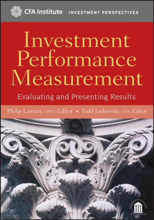 Cover of the book Investment Performance Measurement by , Wiley