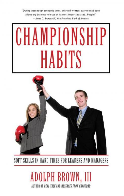 Cover of the book Championship Habits by Adolph Brown III, iUniverse