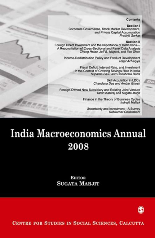 Cover of the book India Macroeconomics Annual 2008 by , SAGE Publications