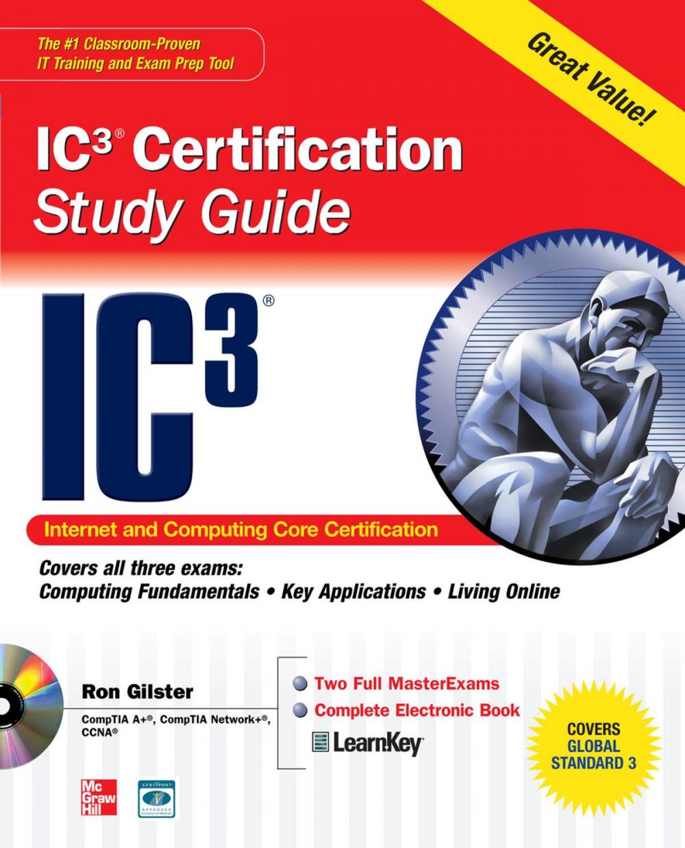 Big bigCover of Internet Core and Computing IC3 Certification Global Standard 3 Study Guide