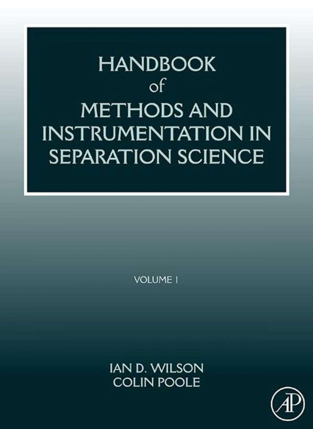 Big bigCover of Handbook of Methods and Instrumentation in Separation Science