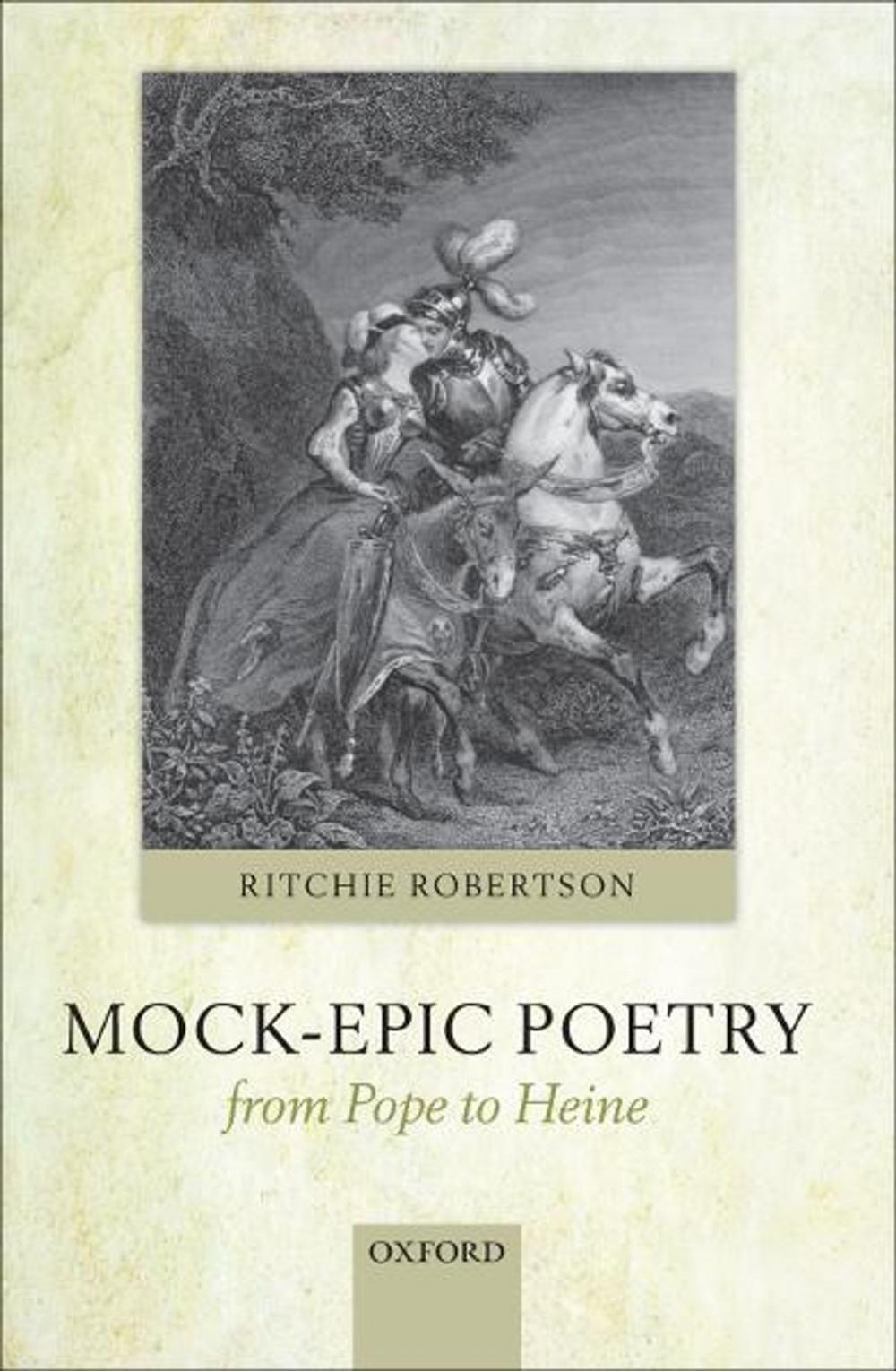 Big bigCover of Mock-Epic Poetry from Pope to Heine