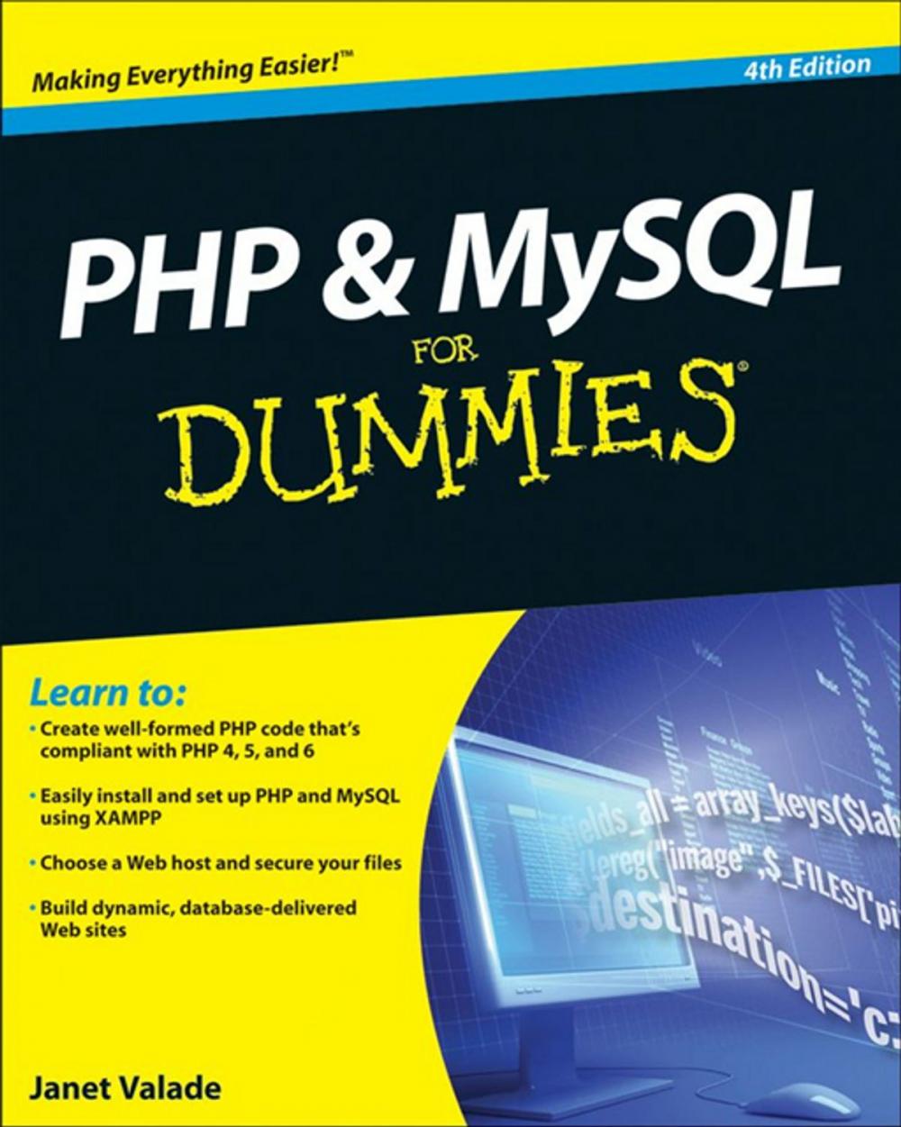 Big bigCover of PHP and MySQL For Dummies