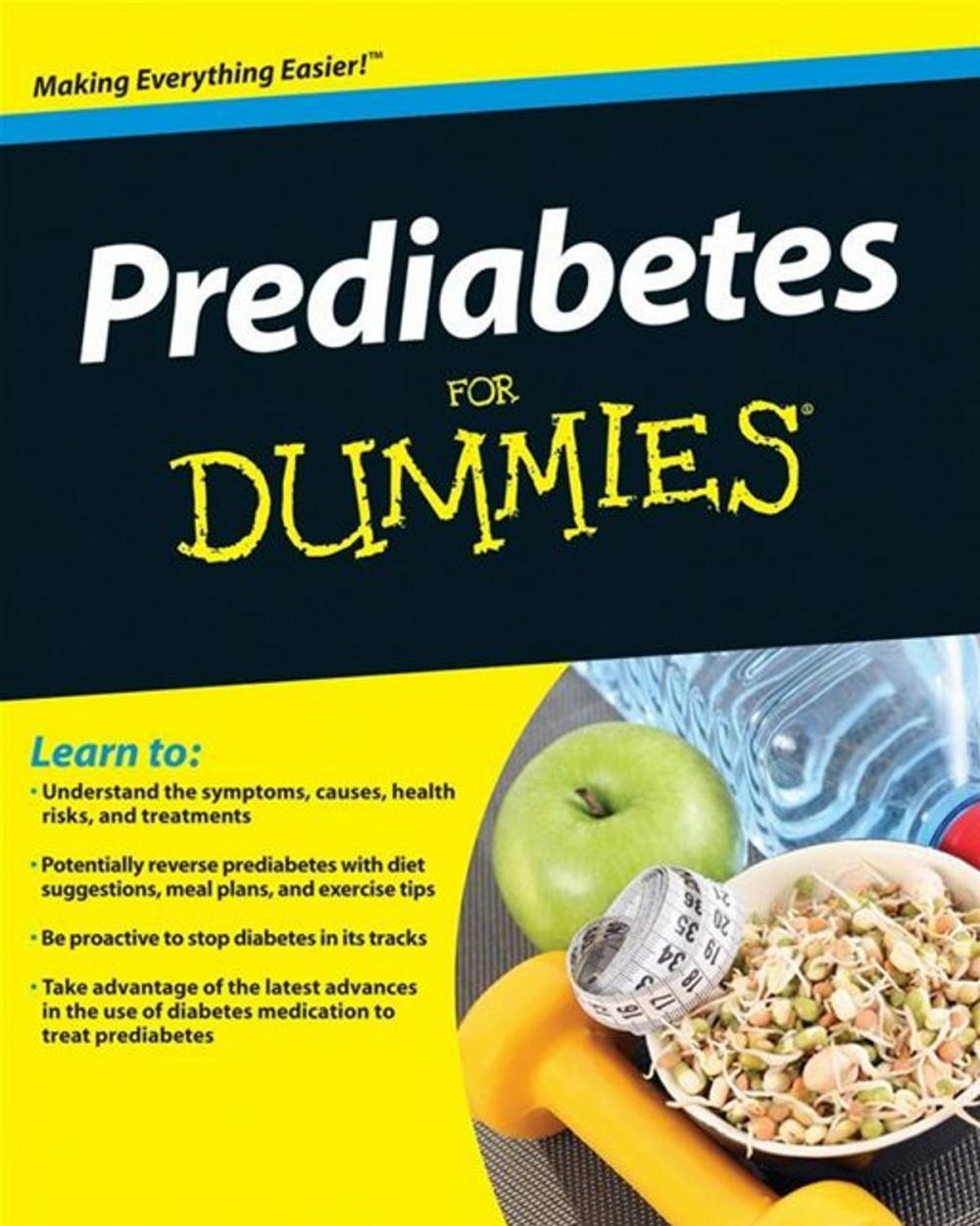 Big bigCover of Prediabetes For Dummies