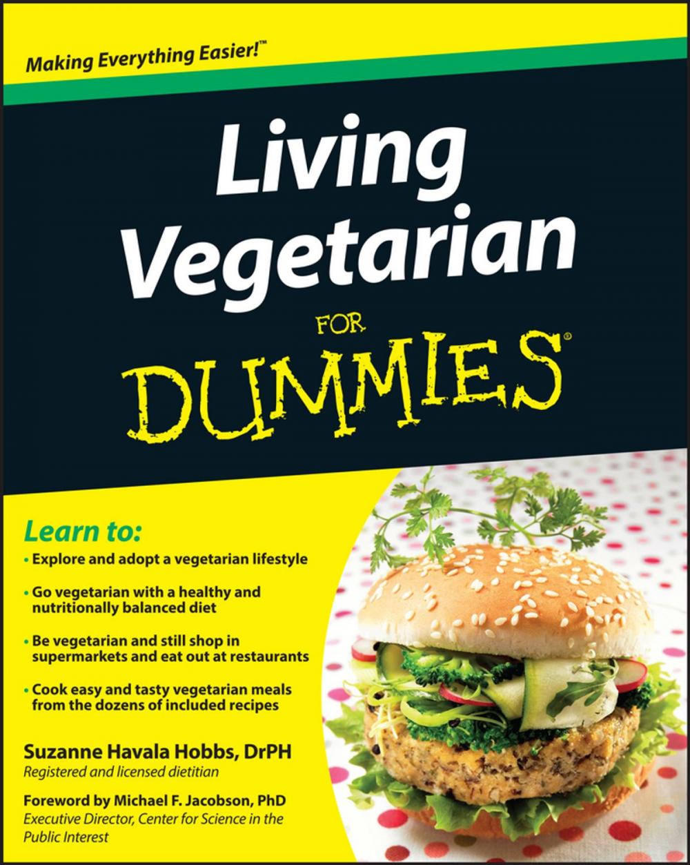 Big bigCover of Living Vegetarian For Dummies