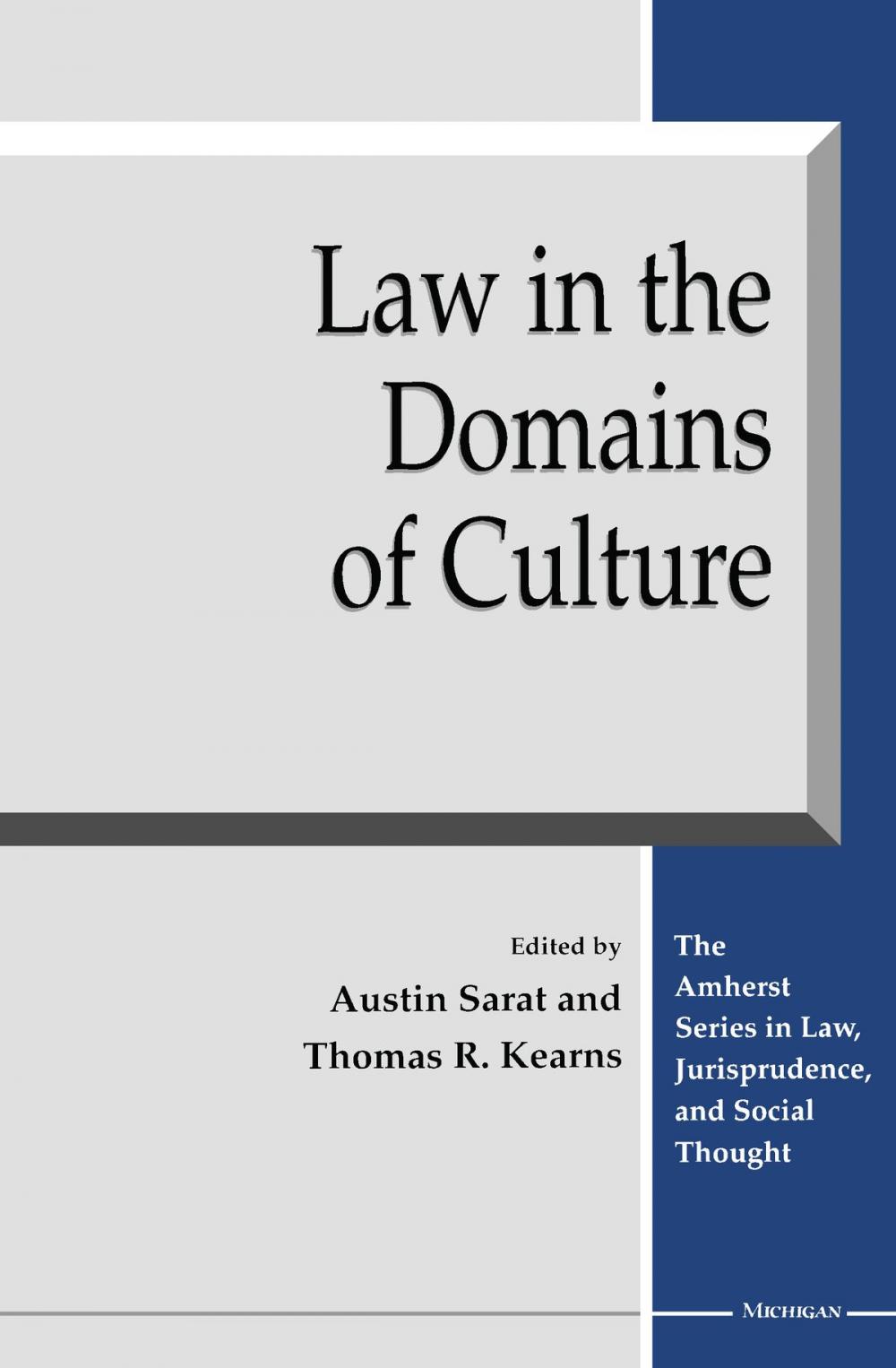 Big bigCover of Law in the Domains of Culture