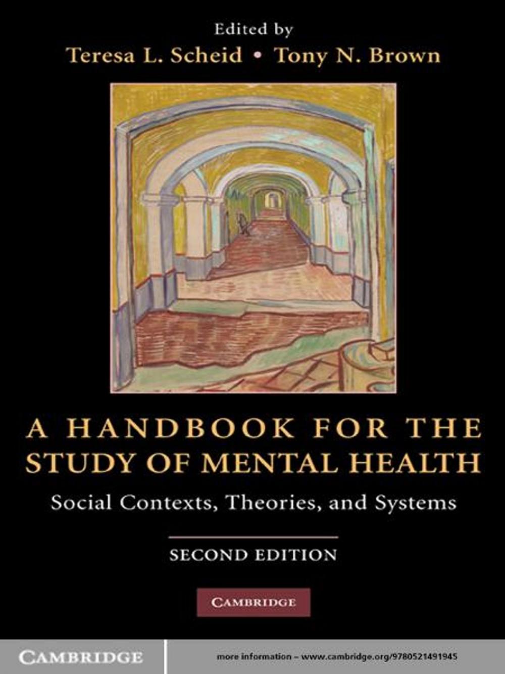 Big bigCover of A Handbook for the Study of Mental Health