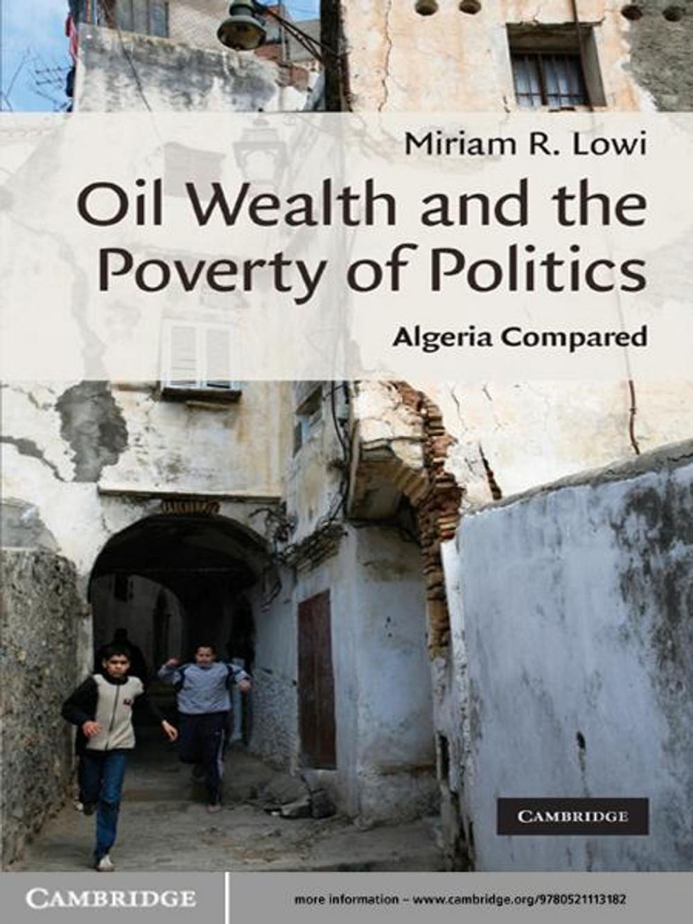 Big bigCover of Oil Wealth and the Poverty of Politics