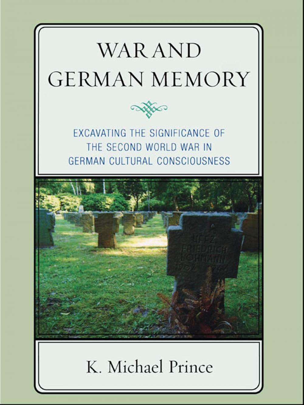 Big bigCover of War and German Memory