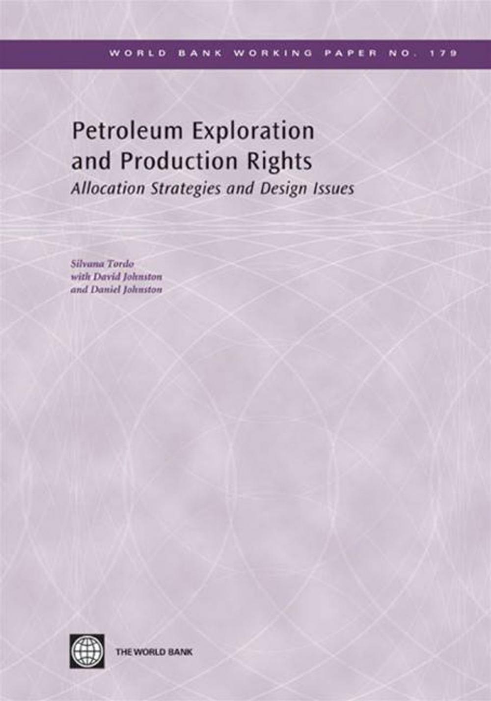 Big bigCover of Petroleum Exploration And Production Rights: Allocation Strategies And Design Issues