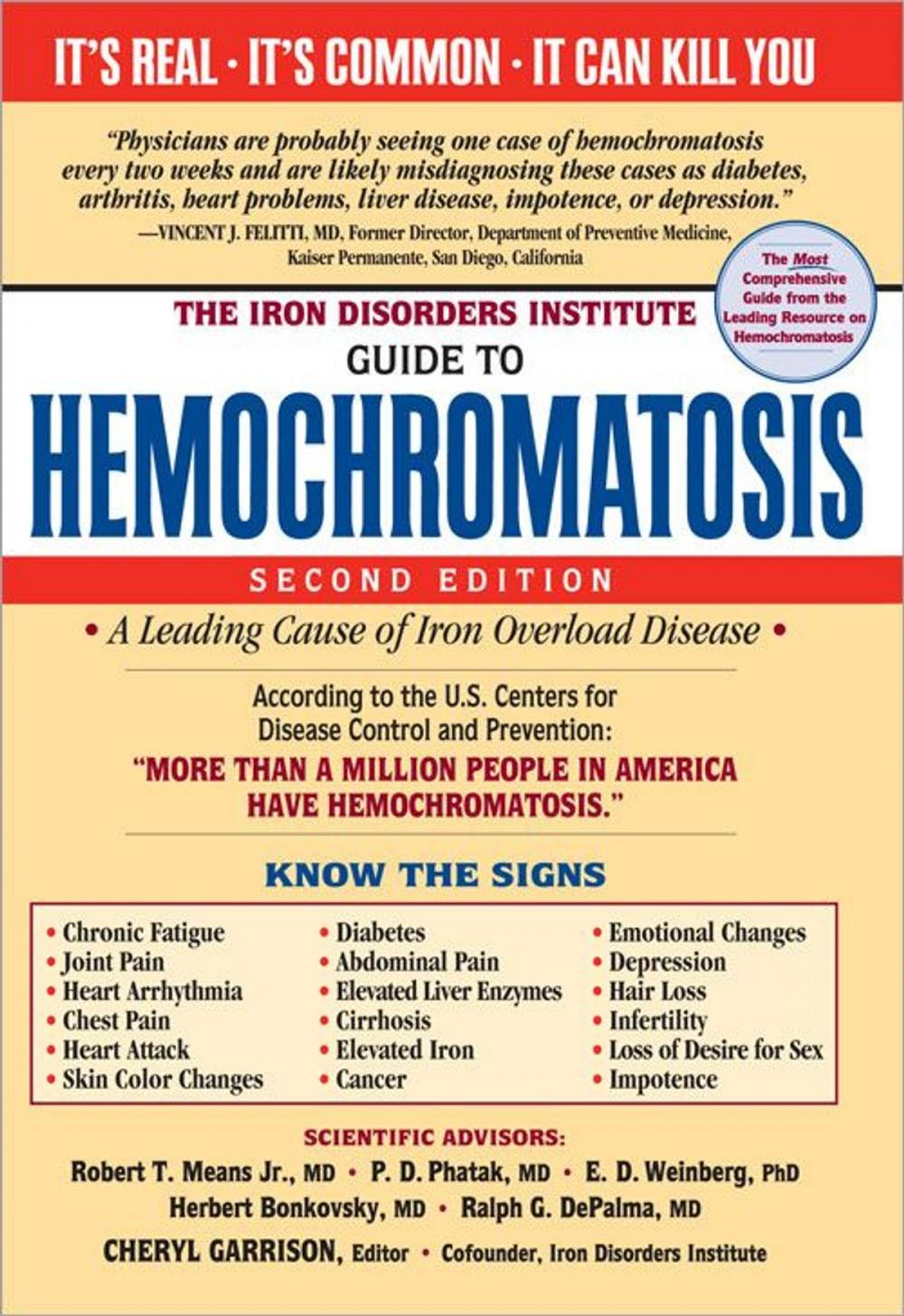 Big bigCover of Iron Disorders Institute Guide to Hemochromatosis