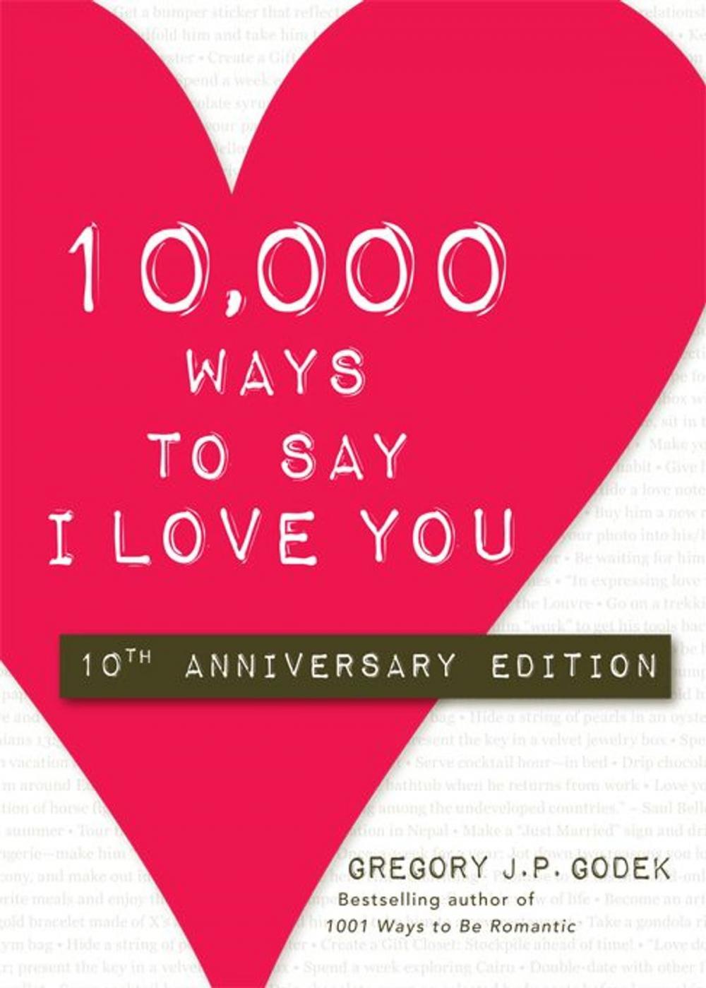 Big bigCover of 10,000 Ways to Say I Love You