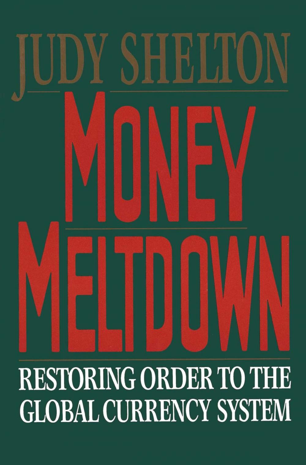 Big bigCover of Money Meltdown